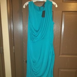 16" Aqua Green Dress
